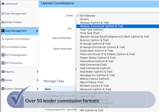 screenshot of ASSIST Commission